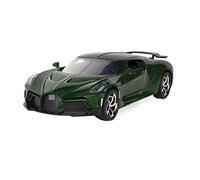 HUIPENPP Modèle Réduit De Voiture Moulé sous Pression À L'échelle 1:24 pour Bugatti Voice of The Night Décoration(Green)