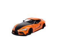 HUIPENPP Voiture en métal moulé sous Pression 1:24 pour Toyota Supra Décorations de Collection