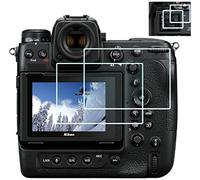 HUIPUXIANG Haut + protecteur d'écran (pour accessoires) pour Nikon Z9 Z8 0,3 mm HD 9h dureté optique LCD Premium Glass Cover[Lot de 2 + 2]