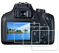 HUIPUXIANG Protection d'écran pour Canon EOS 4000D Rebel T100 (pour accessoires), dureté 9H 0,3 mm [Lot de 3] 0,3mm Dureté 9H Anti-Rayure