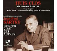 HUIS CLOS PAR MICHEL VITOLD CHRISTINE LENIER GABY SYLVIA R J CHAUDFFARD PRECEDE DU COMMENTAIRE DE JE