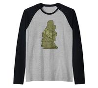 Huiscilopochtli Dieu du Soleil et de la Guerre Religion aztèque Manche Raglan