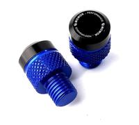 HUISI Bouchon de trou de rétroviseur de moto, boulons de couvercle, adapté au Triumph Trident 660 Tiger 800 900 GT Speed Triple 1050 Street Triple 675/R(T-Blue)