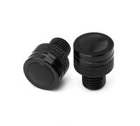 HUISI Bouchons de rétroviseurs de moto, couvercle de trou de rétroviseur, accessoires for YAMAHA YZF R1 R3 R6 R25 R125 R1M YZFR1 YZFR6 YZFR3(Brown)