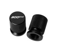 HUISI Capuchon de Protection de Valve de Pneu en Aluminium CNC for Moto KTM TPI 300 EXC 300EXC TPI Six Days 2018-2022 2023(Black)