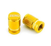 HUISI Capuchons de Valve de Pneu for Scooter Zero 8X, 10X, 11X, VSETT 10+, Kugoo G1 E-DS, DSR, FX, FXE, FXS, SR/F, SR/S(Gold)