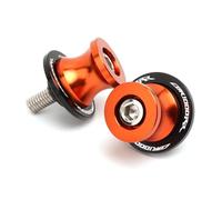 HUISI Convient for CBR1000RR CBR600RR 2004-2019 CNC Moto Bras oscillant Bobines Curseur Support Vis M8 Accessoires CBR 1000RR 600RR 1000 600 RR(Orange Cbr1000rr)