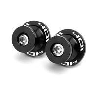 HUISI Convient for Husqvarna Svartpilen Vitpilen 401 2018-2022 2023 10MM CNC accessoires de moto bobines bras oscillant vis support pièces curseur(Black)