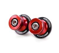 HUISI Convient for Kawasaki Z650 Z800 Z900 Z900RS SE 2017-2024 2023 2022 accessoires de moto vis support en aluminium M8 bobines bras oscillant curseur(Red-900)