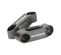 HUISI Convient for Suzuki DL1000 V-Strom 650/XT DL650 Vstrom 250 1000/XT Accessoires de Moto Extension de rétroviseur Entretoises Adaptateur d'extension(Gray)