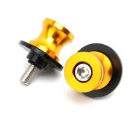 HUISI Convient for Suzuki Gsxr 600 K8 750 1000 Gsxr600 Gsxr750 Gsxr1000 1998-2023 accessoires moto bras oscillant bobine curseur support vis 8MM boulons(Gold)