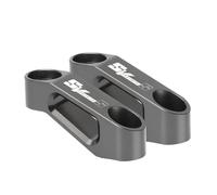 HUISI Convient for Suzuki SV1000 SV1000S SV 1000 SV 1000S SV1000 S 2003 - Extension de rétroviseurs, Adaptateur d'extension, Accessoire de Moto(SV1000S Titanium)