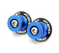 HUISI Convient for Triumph Trident 660 Trident660 2021-2024 Accessoires de moto en aluminium CNC Bobines bras oscillant Vis support Curseur(Blue)