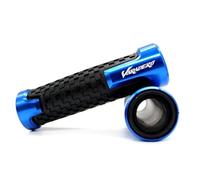 HUISI Convient for Varadero XL1000 XL125 XL 1000 125 V 1000V 125V CNC Aluminium Moto Poignée Prise Hypermotard(Blue)