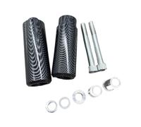 HUISI Convient for Yamaha FJR1300 FJR 1300 2006 2007 2008 2009 2010 2011, curseurs de cadre de moto sans découpe, accessoires de protection contre les chutes(Carbon)