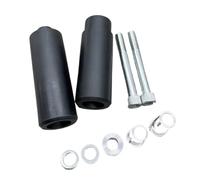 HUISI Convient for Yamaha FJR1300 FJR 1300 2006 2007 2008 2009 2010 2011, curseurs de cadre de moto sans découpe, accessoires de protection contre les chutes(Black)