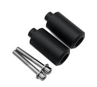 HUISI Convient for Yamaha FZ1 2006 2007 2008 Accessoires moto Noir et carbone Sans découpe Cadre Sliders Crash Falling Protector(Black)