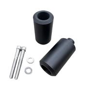 HUISI Convient for Yamaha YZFR1 YZF-R1 2002 2003 YZF R1 02 03 Accessoires moto Sliders de cadre sans découpe Protection contre les chutes Noir/Carbone(Black)