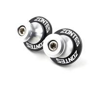 HUISI Convient for Zontes G1 125 ZT125 ZT125U ZT U 310R 310X ZT310R Accessoires de moto Bobines bras oscillant 8 mm Curseurs Vis support(Silver)