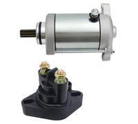 HUISI Démarreur Et Relais Adaptés for Arctic Cat 500 Auto 500 Adaptés for Manuel 650,XT 650 H1 Auto Prowler 650 Moteur NO.3545-015 3545-024 0825-001