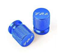 HUISI Lot de 2 Bouchons de Valve de Pneu CNC for Moto Benelli TRK 502X 702X TRK 502 702 X(Blue)