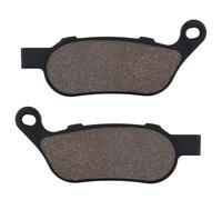 HUISI Plaquettes de frein avant et arrière for moto, adaptées à HARLEY FXD FXDC Super Glide Custom FXDB FDXL Low Rider FXDWG Dyna Wide Softail(Rear)