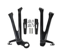 HUISI Repose-pieds arrière for moto Suzuki GSXR 600 750 (2011-2024), côté passager (2012).(Black)