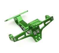 HUISI Support de Plaque d'immatriculation arrière Universel for CBR600RR, CBR1000RR, CBR 600 F2, F3, F4, CBR 600 RR, 1000 RR, 900 929RR, 650R, NC750/X(Green)