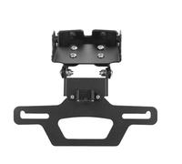 HUISI Support de Plaque d'immatriculation Pliable for CFMOTO 675 SR-R SS SR NK, Clignotant arrière, Compatible avec CFMOTO 675SR-R 675SS, éliminateur de Garde-Boue arrière(Item A)