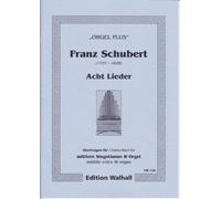 Huit chansons pour une voix moyenne avec accompagnement de l'orgue (partition de jeu)