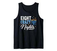 Huit étoiles de la Menorah de Hanoukka Crazy Nights Débardeur