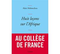 Huit Leçons Sur L'afrique
