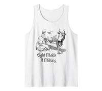 Huit servantes à traire, Douze Jours de Noël Débardeur