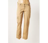 huit six sept pantalons femme de couleur beige 36