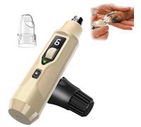 Huiteng XR Silent Groom Pro avec collecteur de poussière, coupe-ongles puissant à 7 vitesses pour chiens, chats et grands animaux de compagnie, avec lumière LED et contrôle à une main, silencieux et