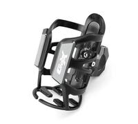 HUIWOR Porte Bidon Moto Porte-Bouteille Et Porte-gobelet pour Moto pour BM&W C400X C 400X 400 X 2019-2023(Grey)