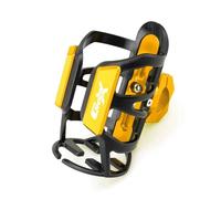 HUIWOR Porte Bidon Moto Porte-Bouteille Et Porte-gobelet pour Moto pour BM&W C400X C 400X 400 X 2019-2023(Or)