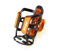 HUIWOR Porte Bidon Moto Porte-Bouteille Et Porte-gobelet pour Moto pour BM&W C400X C 400X 400 X 2019-2023(Orange)