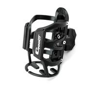 HUIWOR Porte Bidon Moto pour BM&W C400X C400GT C 400GT 400X Moto Porte-Bouteille Support pour Gobelet(Le Noir,for C400GT)