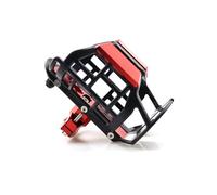 HUIWOR Porte Bidon Moto pour CFMOTO 50SR 250SR 800NK 250CL-X Support pour Bouteille d'eau Et Gobelet De Moto(Rouge)