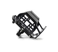HUIWOR Porte Bidon Moto pour CFMOTO 50SR 250SR 800NK 250CL-X Support pour Bouteille d'eau Et Gobelet De Moto(Le Noir)