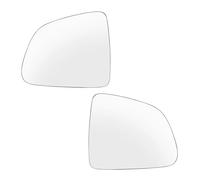 HUIWOR Verre De Recul Miroir pour Tesla pour Model Y 2020-2024 Rétroviseur Extérieur Convexe Grand Angle Vision Étendue Glace De Rétroviseur(Blanche,1 Paire)
