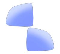HUIWOR Verre De Recul Miroir pour Tesla pour Model Y 2020-2024 Rétroviseur Extérieur Convexe Grand Angle Vision Étendue Glace De Rétroviseur(Bleu,1 Paire)