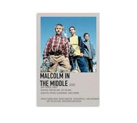 HUIWREYWQRO Poster Malcolm au milieu - Décoration murale pour salon, chambre à coucher - 30 x 45 cm - Style sans cadre