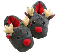 HUIXI- Pantoufles - GENERIC - D Hiver De Nol Rennes - Peluche - Fonc - Mixte L