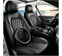 HUIYAN Jeu de 5 Housses de siège de Voiture Compatible avec Ferrari 296 GTB | Housses de siège antidérapantes pour l'ensemble du véhicule housses de siège en cuir respirant avec housse de volant offerte