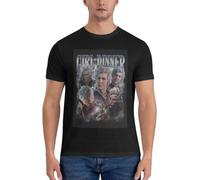 HUIYIPU 100-Cotton-Astarion-Baldurs-Gate-3-Girl-Dinner-Vintage-1-T-shirt-Male-Oversized-T