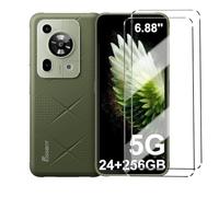 HuiYouMY 2Pcs Verre trempé Anti Casse Protection Compatible with FOSSiBOT F112 Pro Film Protection écran Compatible with FOSSiBOT F112 Pro Protection et Protège écran Antichoc,Clear