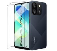 HuiYouMY 2Pcs Verre trempé Anti Casse Protection pour Oukitel C1 / C1 Pro Film Protection écran Antichoc