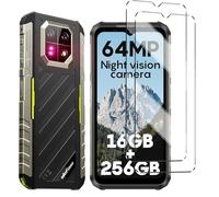HuiYouMY 2Pcs Verre trempé Protection Compatible with Ulefone Armor 22 Film Protection écran Compatible with Ulefone Armor 22 Protection et Protège écran Antichoc,Clear
